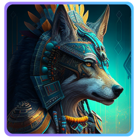Wolf Card
